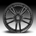 Asanti Black Label ABL33 Reign Satin Black Custom Wheels 4